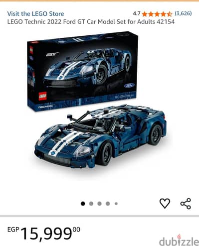 lego technic ford gt 2022 42154