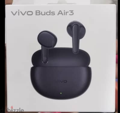 سماعة اذن ايربودز فيفو Buds Air3، حتى 50 ساعة - اسود