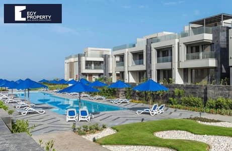 Chalet for Sale in La Vista Ray Sokhna Fully Finished by Installments Pool view