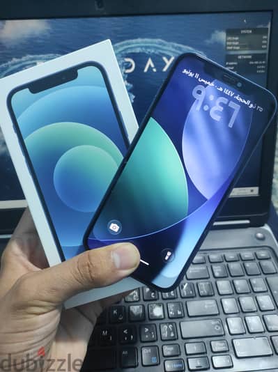 Iphone 12 64g 76% وتربروف