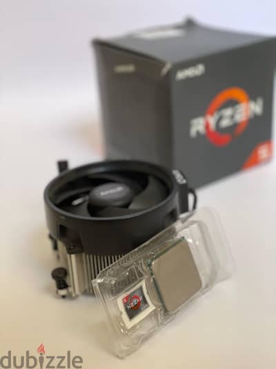 بروسيسور AMD Ryzen 5 2600x بالعلبة والمروحة الأصلية