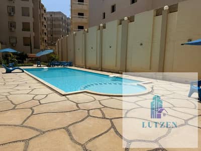 Apartment for Rent in Sky View Compound North Lotus New Cairo Near AUC 200 sqm with Kitchen ACs Parking and Pool Access