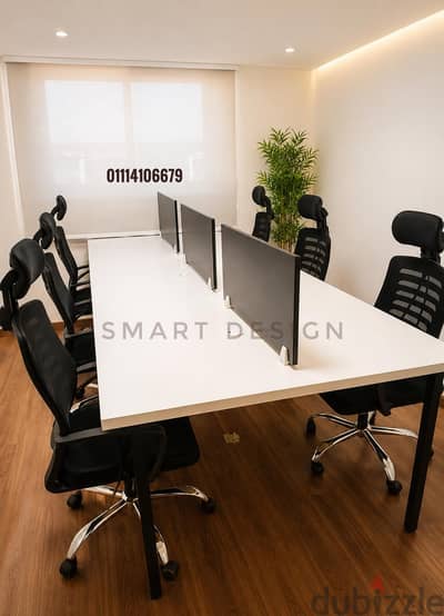 خلية عمل  وورك ستيشن بارتيشن مكاتب موظفين/ كول سنتر/ Workstation/desk