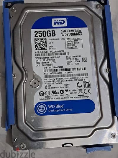 hard disk WD blue 250 G