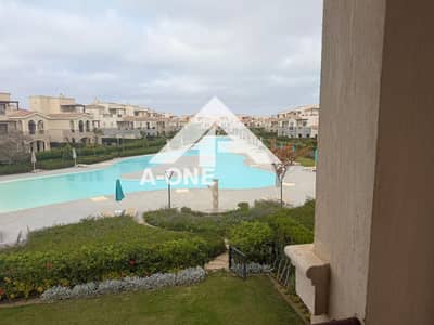 فيلا للايجار فيو لاجون مباشر بحري 100% موقع مميز جدًا في مراسي ساليرنو salerno Marassi الساحل الشمالي north coastسيدي عبد الرحمن بالقرب من هاسيندا باي