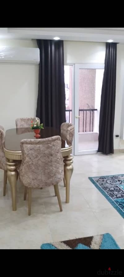 شقة للايجار مفروش مكيفة عمارات بدر الدين الشيخ زايد