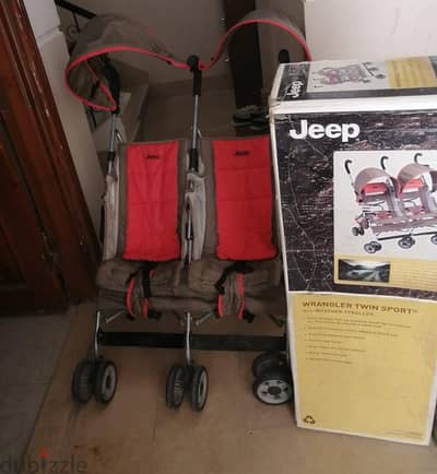 twin jeep wrangler stroller