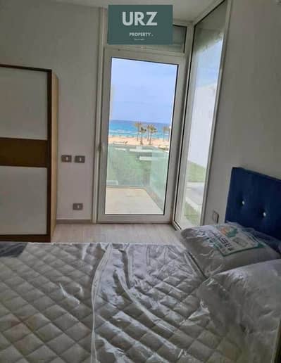 A stunning  garden chalet for sale, fully finished with ACs  sea and view lagoon in Cali Coast Ras next to Modon Mountain View and La Vista Cas