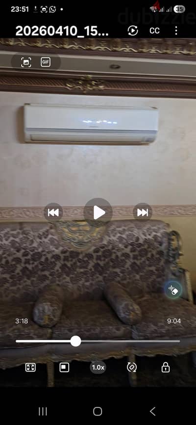 كسر زيرو تكييف سامسونج ٤ حصان للبيع