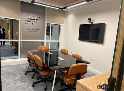 مكتب ادارى بسعر لقطه في كابيتال بيزنس بارك - الشيخ زايد مساحه 100 متر كامل التشطيب بالتكيفات office for rent in capital business park 90sqm