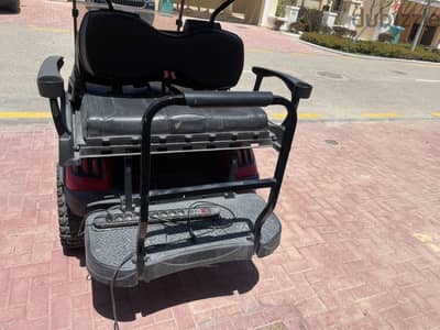 جولف كار. بدون بطاريات