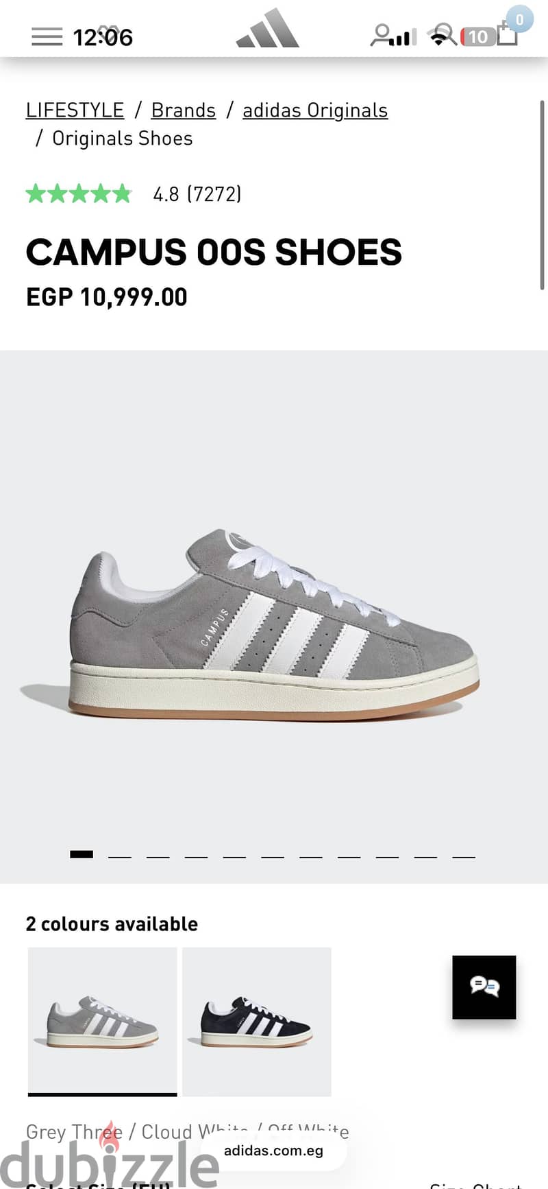 Adidas grey campus 48 2