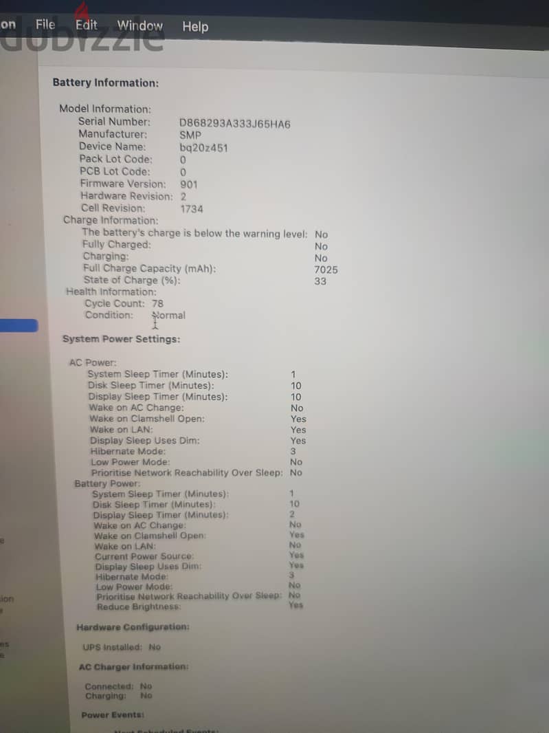 Macbook Pro Core i9 32GB RAM , 512GB 2