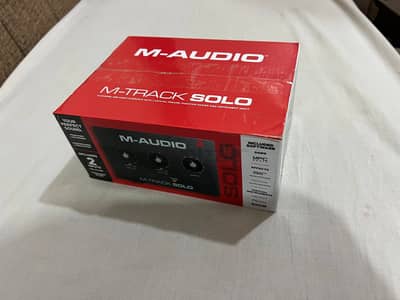واجهة صوت M-Audio M-Track سولو 48 كيلو هرتز
