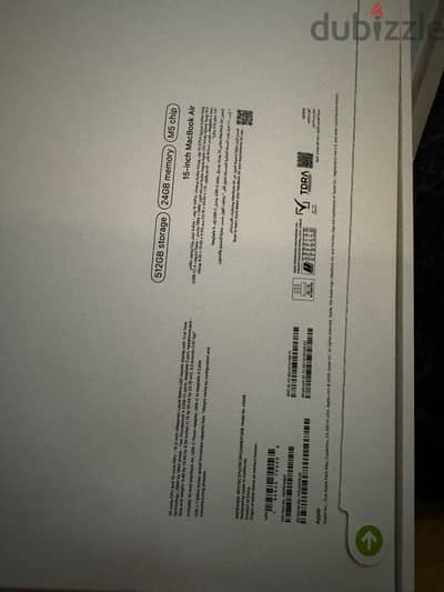 Macbook Air 512GB 24RAM