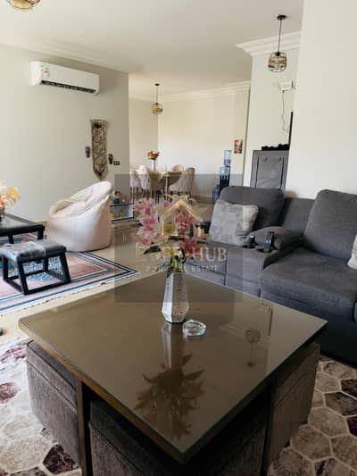 Apartment for sale in Al Karma Residence Compound, Sheikh Zayed. Prime location next to Mazar Mall. Area 136 square meters. Elevator. 2 bedrooms, and