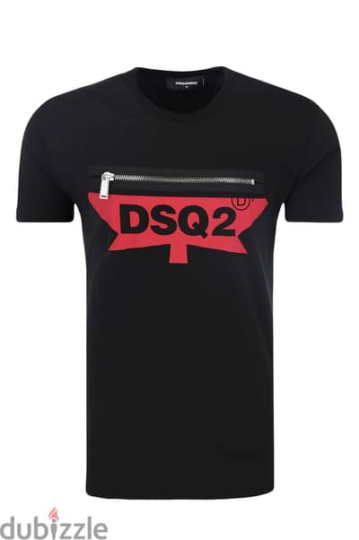 DSQUARED2 T-shirt Regular Fit Size L made in Italy