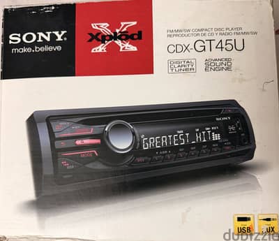 Sony Xplod CDX-GT45U New old stock وارد السعوديه