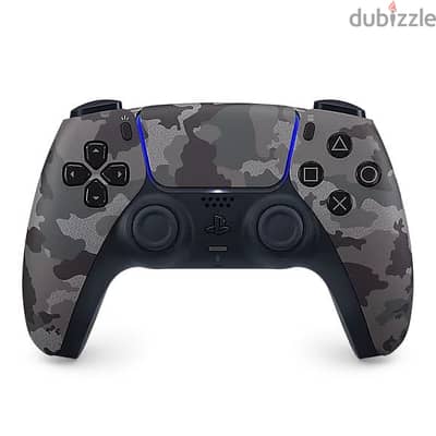PS5 DualSense Wireless Controller – Gray Camouflage