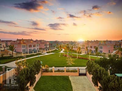25% discount on a ready-to-move-in townhouse in Al Shorouk directly opposite Madinaty in the already inhabited Cleopatra Palace compound