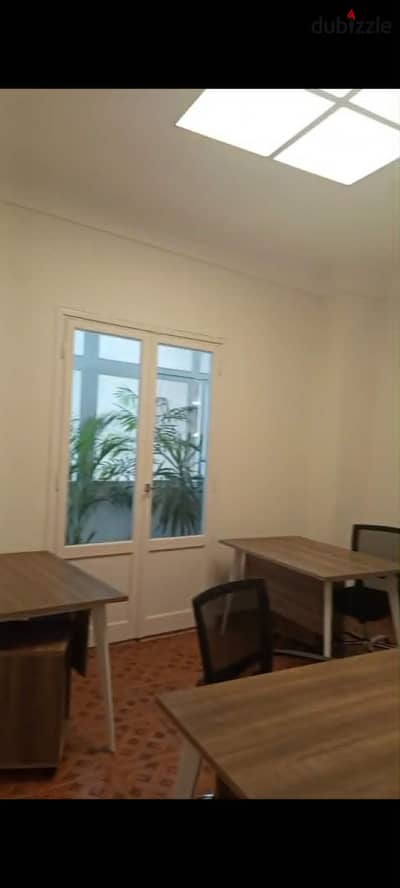First Round, Champollion Street, furnished office, air-conditioned, 30 thousand