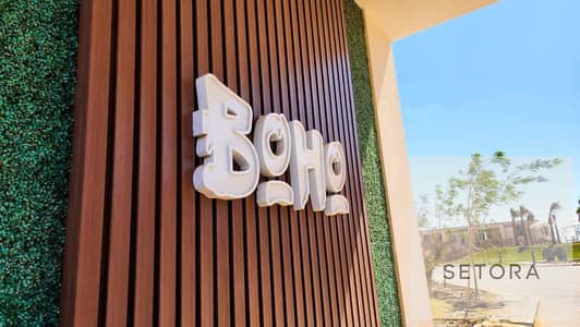 Ready to Move Chalet, first row on the sea with complete modern finishing, prime location near Porto Sokhna, direct view