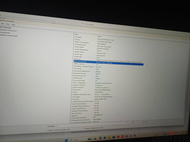 Dell Precision 7720 (Workstation)  5