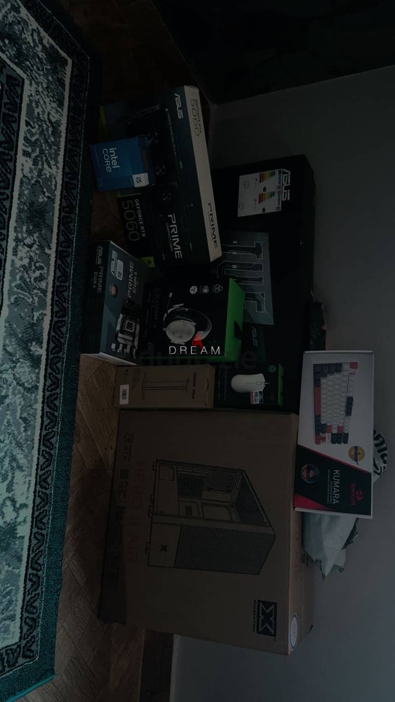 Full gaming PC setup 1