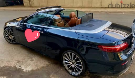 Mercedes E300 Convertible 2024 AMG للايجار