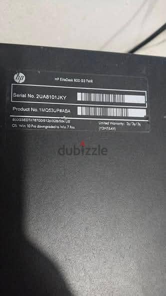 HP ELITE DEAK G3 TWR