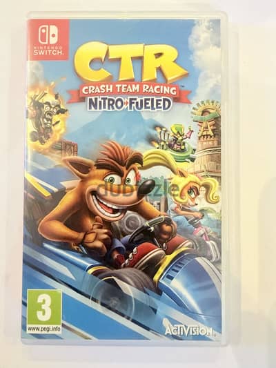 Nintendo Switch CTR Crash Team Racing Nitro-Fueled Original