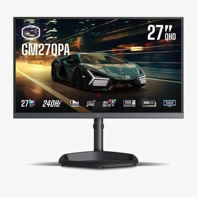 cCooler master 27 inch IPS 240hz 1ms latency HDR