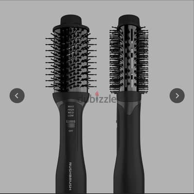 Rush Brush V2 Lite Hair Straightener, 1200 Watt - Black Save 13%