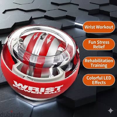 Gyro Ball Power Ball كره التمارين جيروسكوب اليد الرسغ
