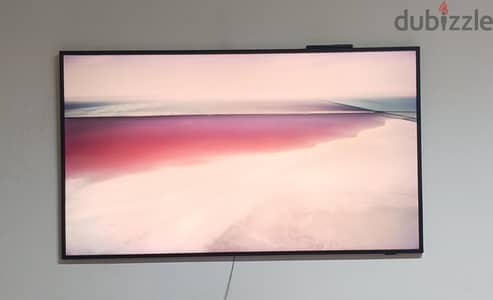 شاشة Samsung 4k The fremمسطحة بمقاس 55 بوصة   دقة 4K UHD