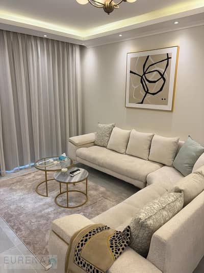 Apartment for rent Unique with luxury furnished in lake view compound new cairo