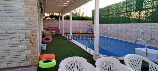 شالية للايجار 4غرف مكيف قرية رمسيس الساحل الشمالي