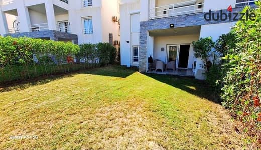 Ground Penthouse with Private garden Pool view for Rent in Amwaj