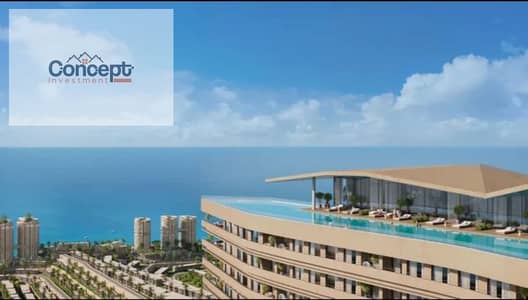 شاليه فاخر على البحر في المونت جلالة | تطوير مصر | Sea View | خدمات فندقية | تقسيط حتى 10 سنوات il monte galala red sea sokhna