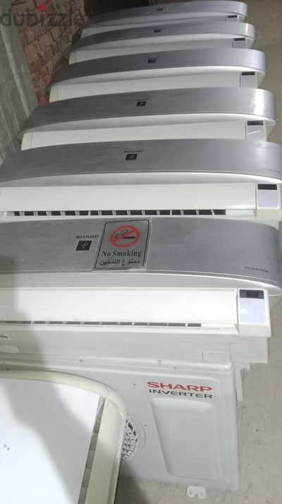 تكييفات شارب و LG  انفرتر ٣ حصان بحاله ممتازه جدا
