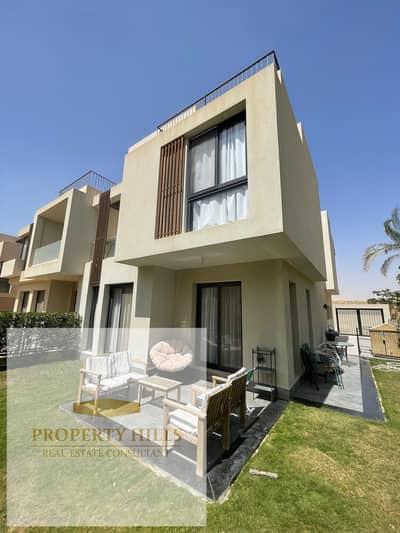 Ready to move finished villa with private garden and open landscape view below market price. Lowest down payment with long installments. Limited UNITS