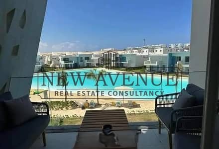 شاليه بحري بإطلالة مباشرة على اللاجون داخل Fouka Bay، بموقع مميز ودور ثالث غير مجروeح، مع أقل مقدم مقدم: 2.7 مليون جنية  m  by tatwer misr