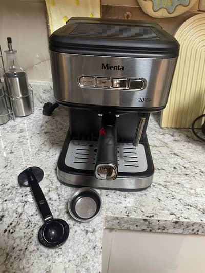 Coffee machine mienta 20 bar