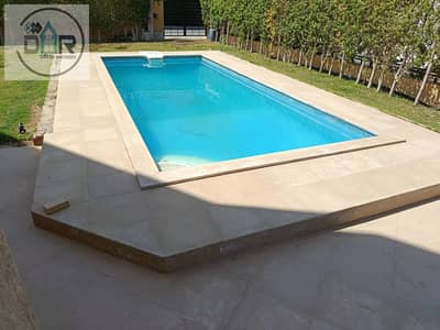 Villa for rent in Beverly Hills, Aljyria, Sodic, Sheikh Zayed with swimming pool, modern finishing