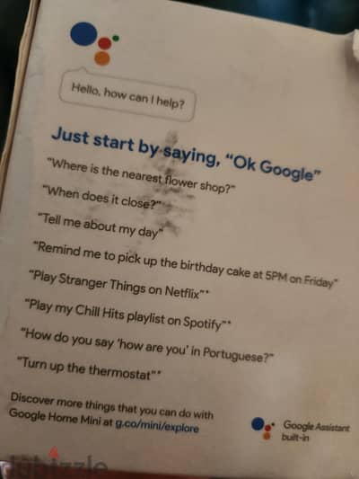 google home mini