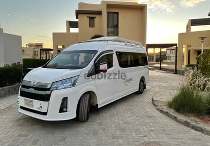 تويوتا هايس موديل 2023 للسياحة والسفر Toyota Hiace Rental Egypt
