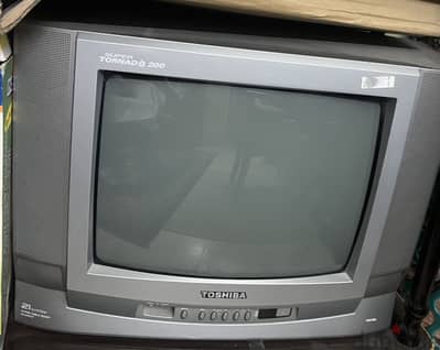 تلفزيون قديم  toshiba tornado