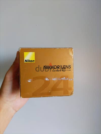 Brand New Nikon 24mm F2.8 D lens عدسة نيكون جديدة