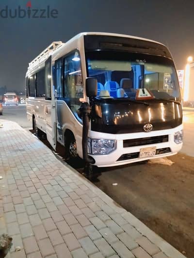 ايجار تويوتا كوستر | رحلات ونقل مطار مصر| Toyota Coaster Rental Egypt