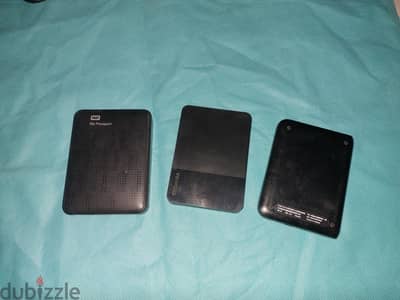 هاردات خارجي  1TB  وسترن و توشيبا USB3